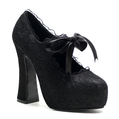DemoniaCult - DEMON-11L Talons hauts - Noir